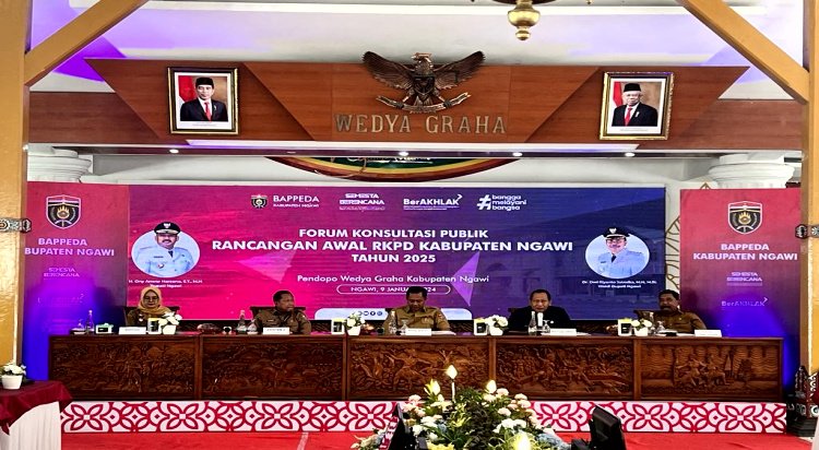 Bappeda Gelar RKPD, Ini Rancangan Prioritas Pembangunan Kabupaten Ngawi tahun 2025