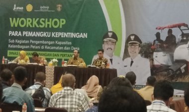 Dinas Ketahanan Pangan dan Pertanian Ngawi Gelar Workshop Bersama  Penyuluh Pertanian Swadaya