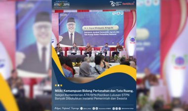 Sekjen Kementerian ATR/BPN Sebut Lulusan STPN Bakal Banyak Dibutuhkan Instansi Pemerintah dan Swasta
