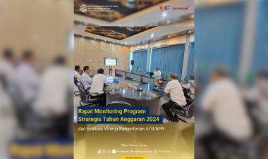 Kepala dan Pejabat BPN Rapim dengan Wamen ATR/BPN, Ini yang Dibahas