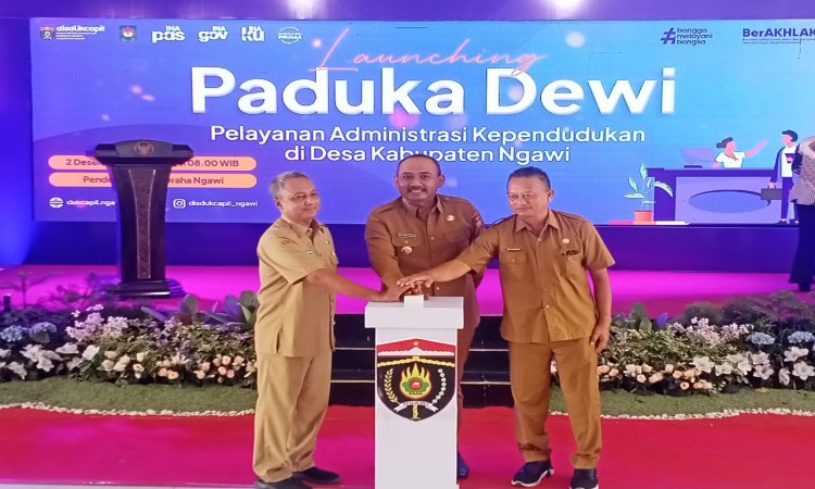 Aplikasi Paduka Dewi Milik Dispendukcapil Ngawi, Terobosan Pelayanan Kependudukan Berbasis Desa