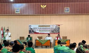 Budi Kanang DPR RI: Ansor Banser Ngawi Harus Menjadi Penjaga Empat Pilar Kebangsaan