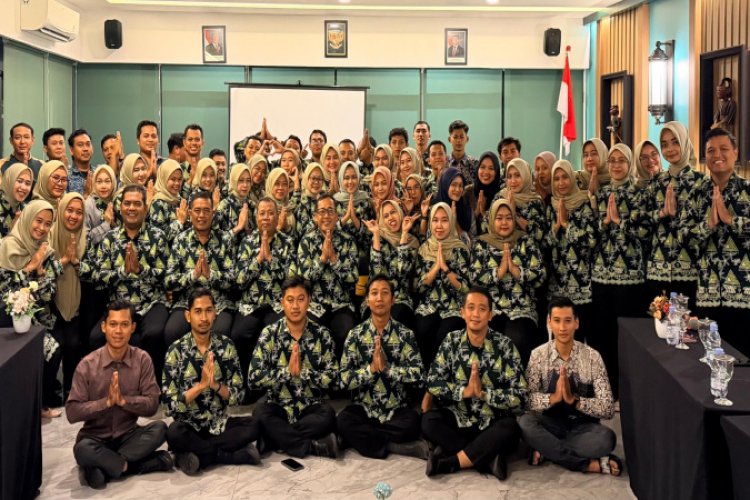 Momen Halalbihalal Bank Syariah Ngawi Tingkatkan Sinergi Tim Setelah Lebaran