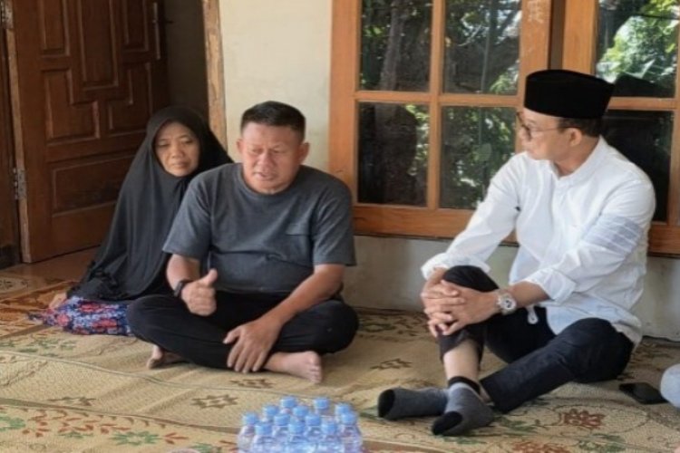 Anggota DPR RI Budi Kanang Temui Keluarga Korban Kecelakaan Kereta Api