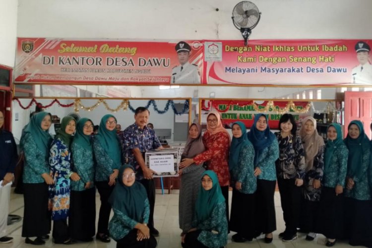DPRD Ngawi Tinjau Program Tekan Balita Stunting dan Ibu Hamil KEK di Desa Dawu