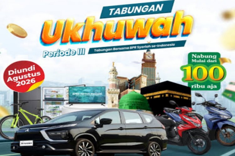Gebyar Hadiah Undian Tabungan Ukhuwah BPR Syariah Ngawi Diundi Agustus 2026