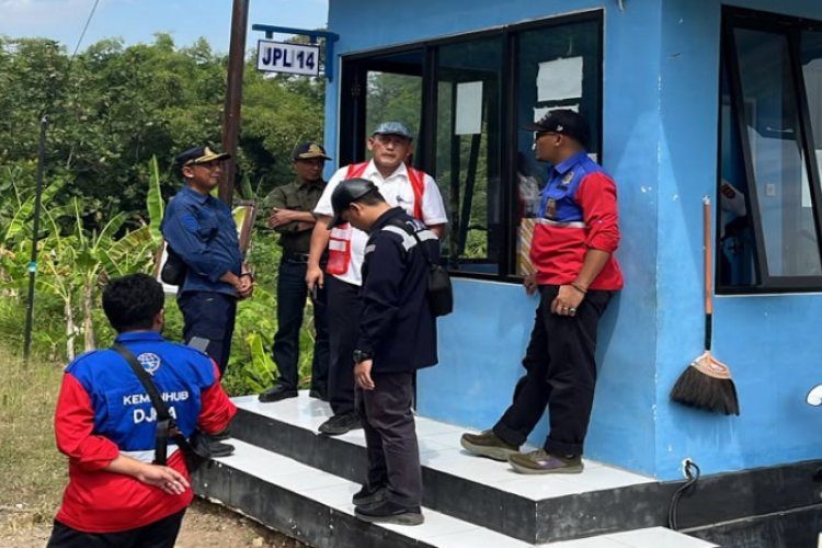 Fokus Keselamatan, Dishub Ngawi dan DJKA Kemenhub Tinjau Lapangan JPL Keraswetan Geneng