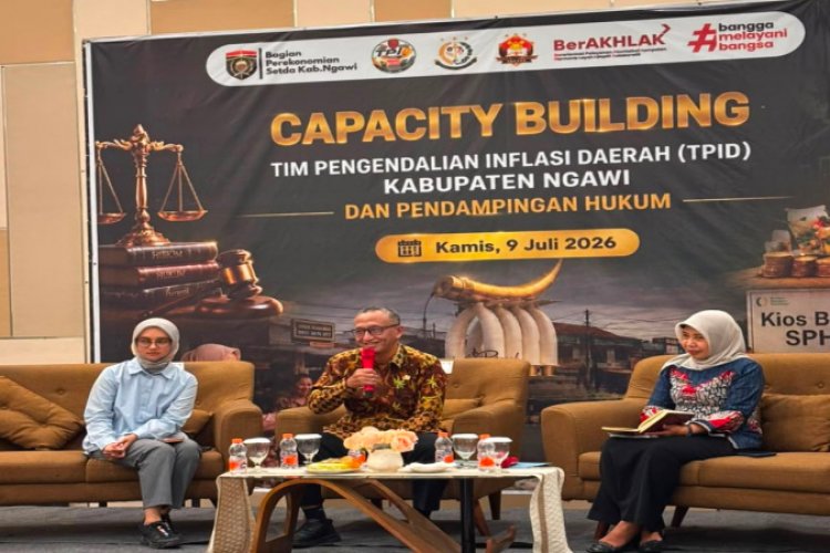 Perkuat Sinergi Pengendalian Inflasi, Setda Ngawi Gelar Capacity Building TPID