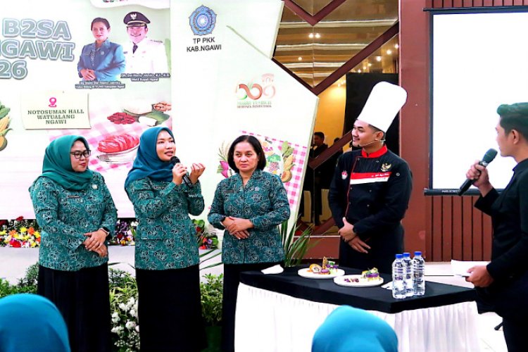 Lomba Cipta Menu B2SA Ngawi, Pemanfaatan Pangan Lokal dan Pekarangan untuk Keluarga Sehat