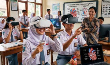 Salah Satu SMA Negeri di Ngawi Bersiap Menjajal Edukasi Virtual Reality dengan Dukungan VR Panda