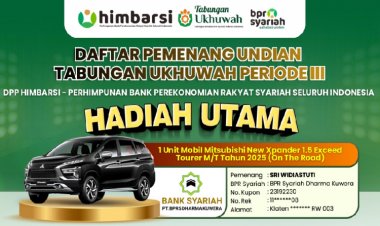 Tabungan Ukhuwah 2026 BPR Syariah Ngawi Perseroda Diundi, Ini Pemenangnya