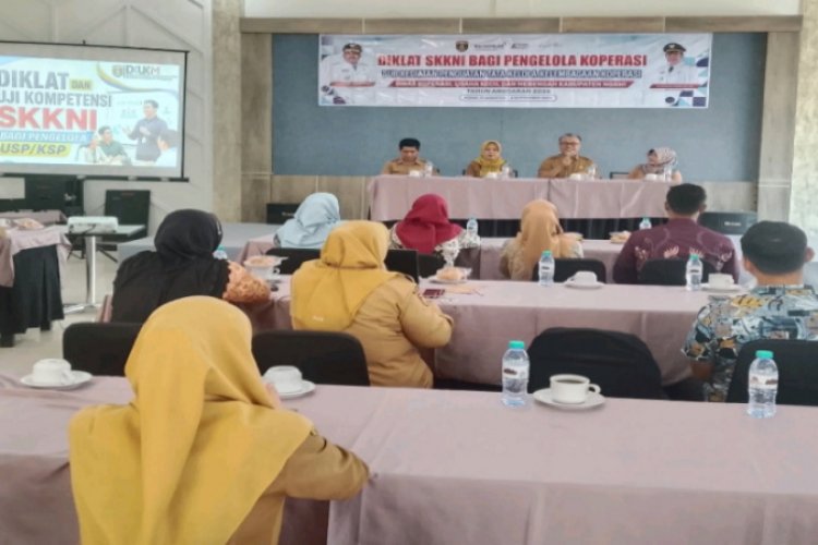 Usaha Simpan Pinjam Beresiko Tinggi, Dinkop UKM Ngawi Gelar Diklat SKKNI