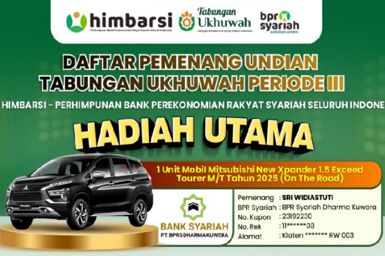 Tabungan Ukhuwah 2026 BPR Syariah Ngawi Perseroda Diundi, Ini Pemenangnya