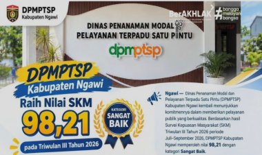 Survey SKM, DPMPTSP Ngaih Raih Kategori Sangat Baik